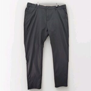 Jack Archer Men's Pants Jetsetter Charcoal Gray Travel Chinos Stretch Size 38x34